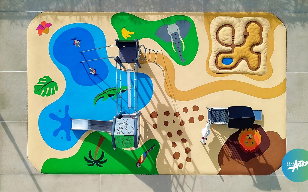 Aire de jeux &ndash; Th&eacute;matique &middot; Autre &ndash; Billodrome &ndash; Blagnac &ndash; Place de Catalogne (31)