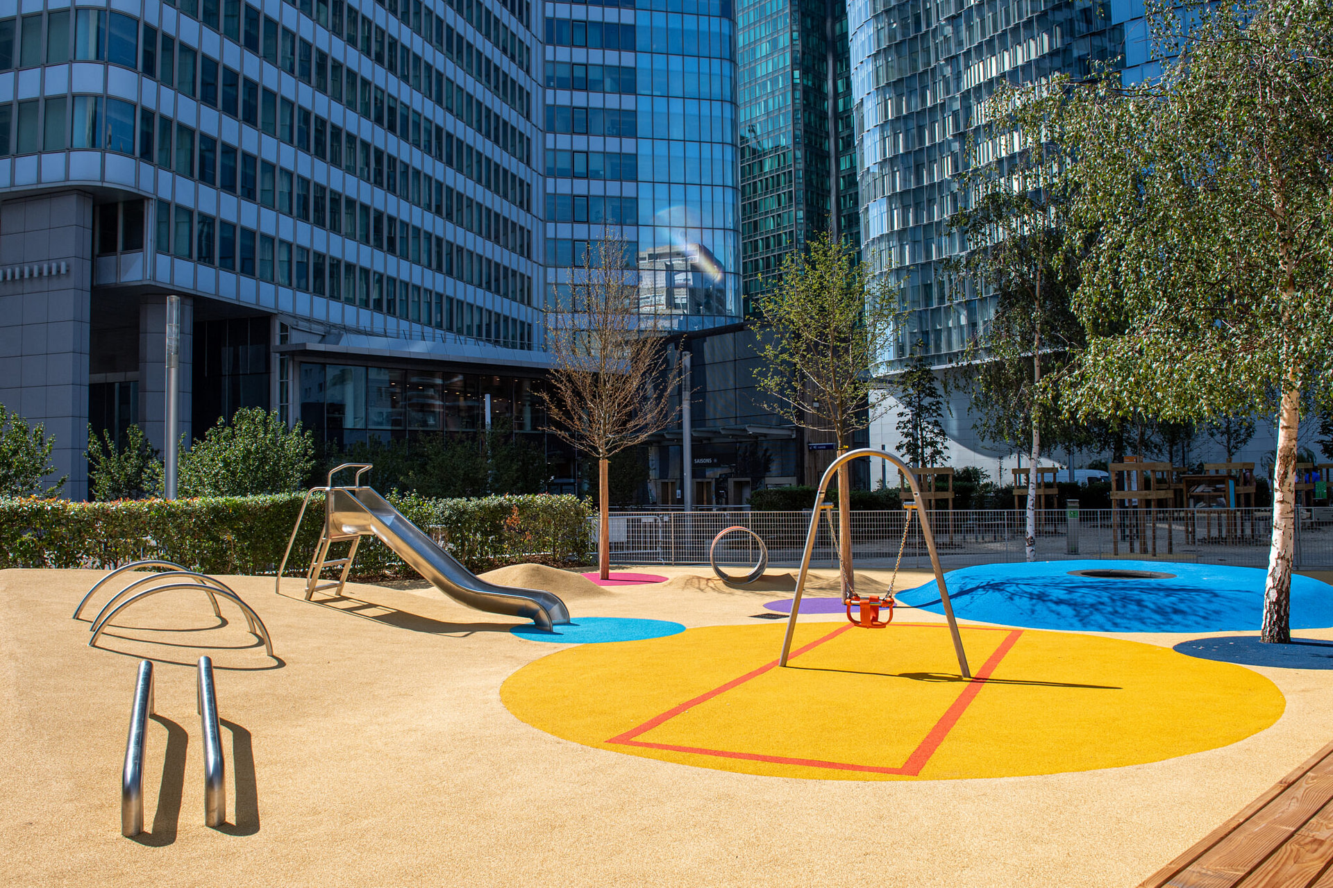 Aire de jeux - Square des saisons, Courbevoie