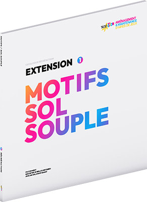 Couverture du catalogue de motifs pour sol souple