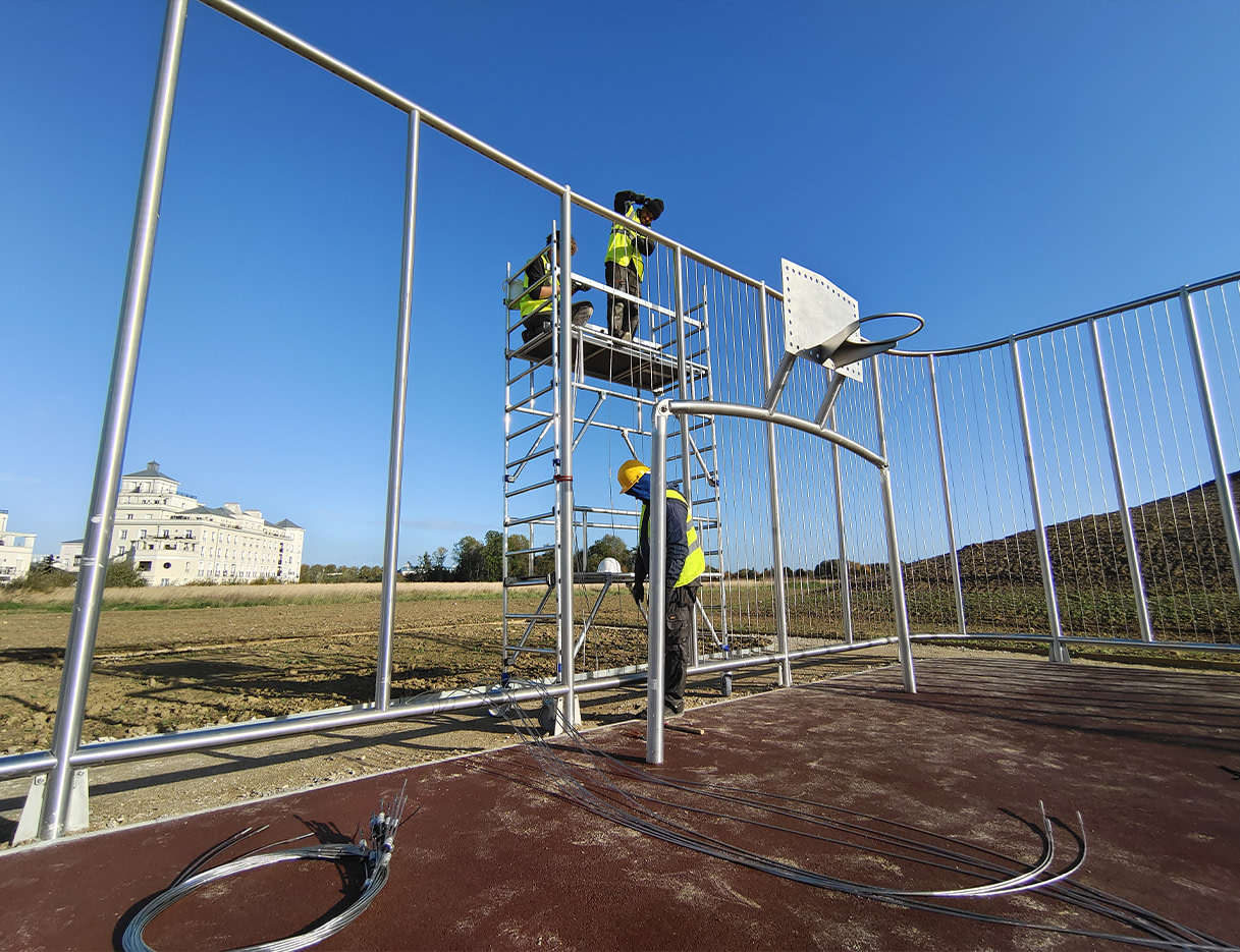 Terrain multisport, Serris - Parc urbain