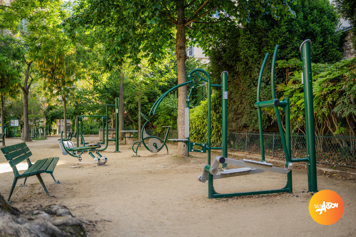 Espace sportif – Urbain – Paris 15 – Square Violet (75)