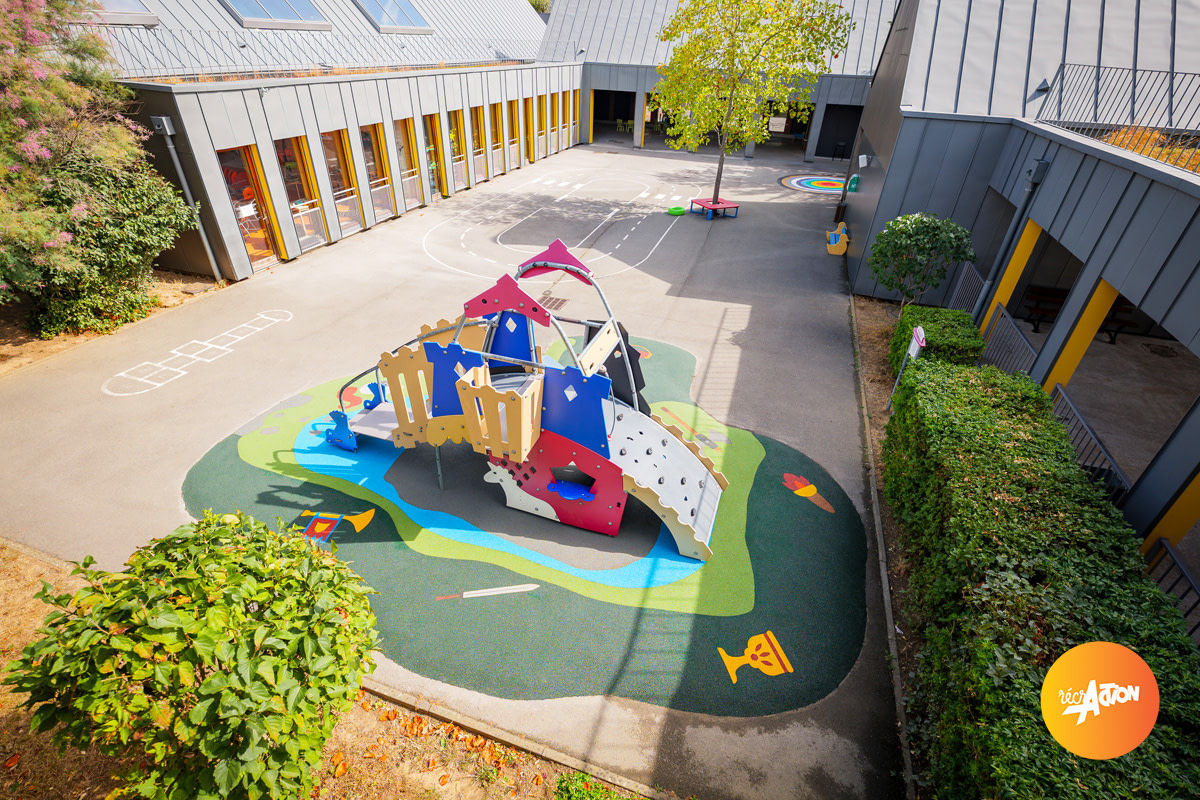 Aire de jeux – Thématique – Chessy – École Gaïus (77)