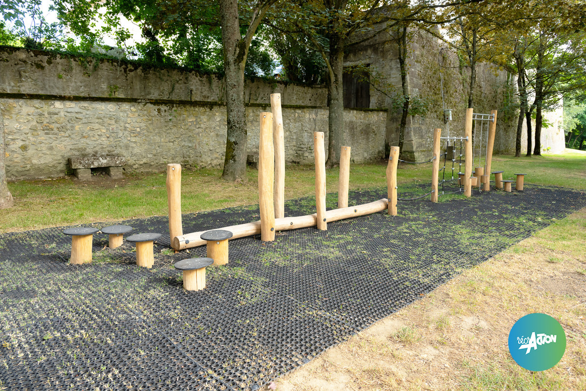 Aire de jeux – Naturelle – Clermont – Parc du Châtellier (60)