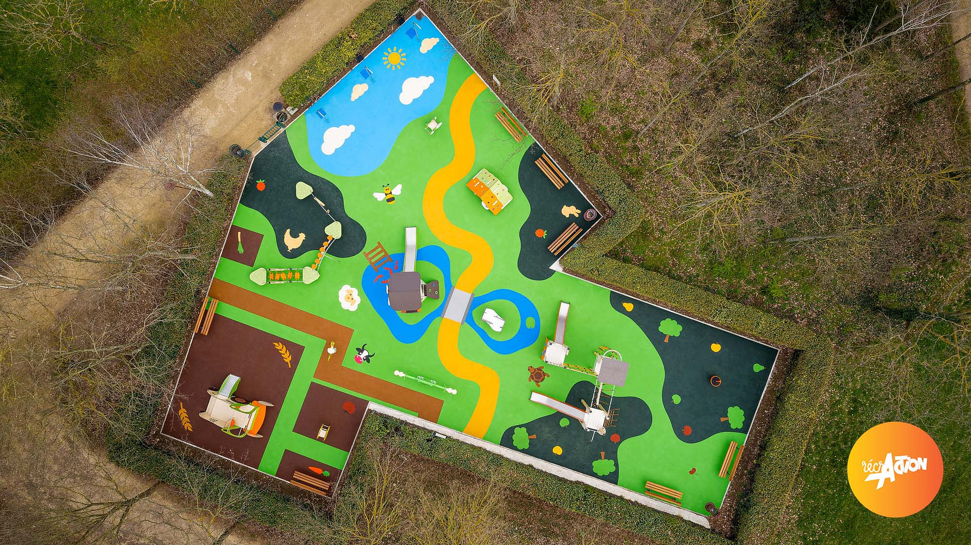 Aire de jeux – Thématique – Montfermeil – Parc Jean-Pierre Jousseaume (93)