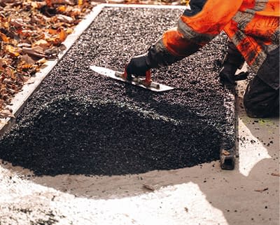 Talochage de la sous-couche amortissante en EPDM recyclé
