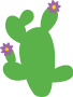 Cactus fleuri