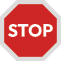 Panneau stop