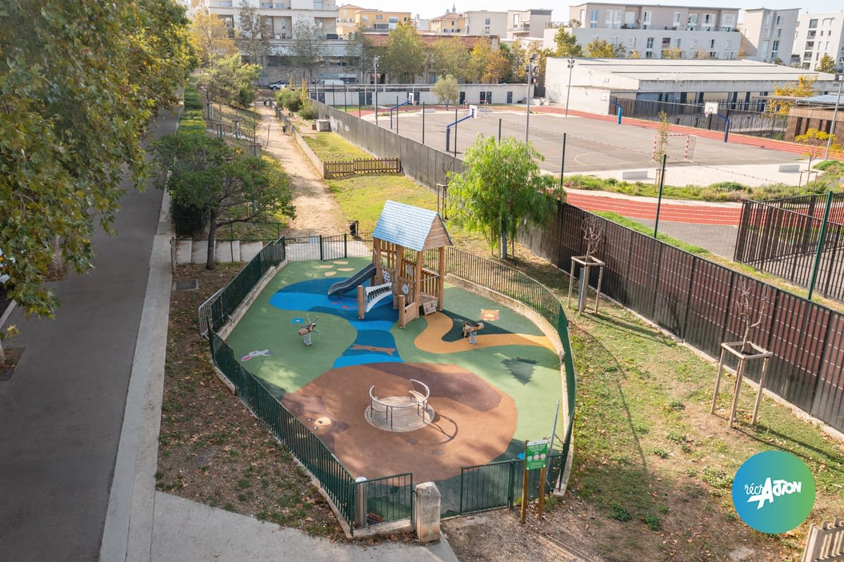 Aire de jeux – Thématique – Marseille – Square Collège Joliette (13)